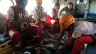 نجات مصدوم ۲۶ ساله در ارتفاعات استان هرمزگان