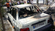 انفجار پاوربانک یک ماشین را جزغاله کرد / در نیشابور رخ داد