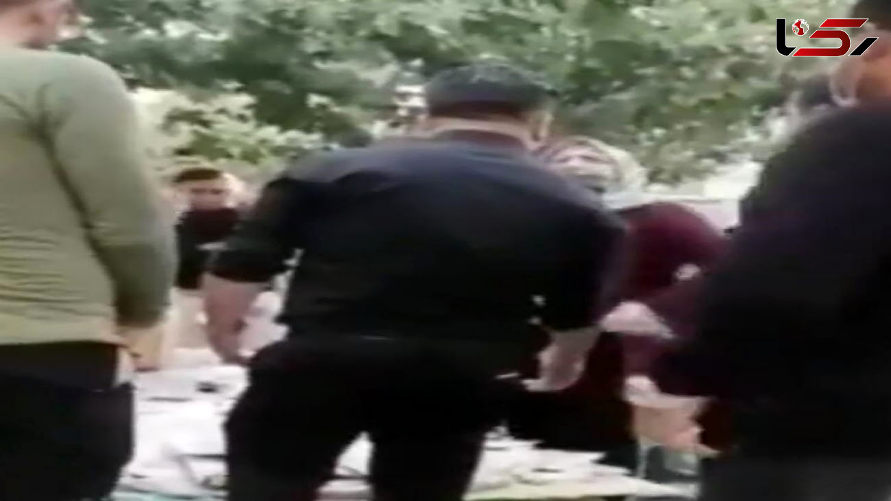 ماجرای جنجال زن دستفروش در چهارراه طالقانی کرج +فیلم