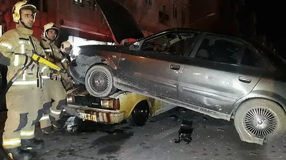 تصاویر عجیب حادثه ای خونین در کیانشهر 