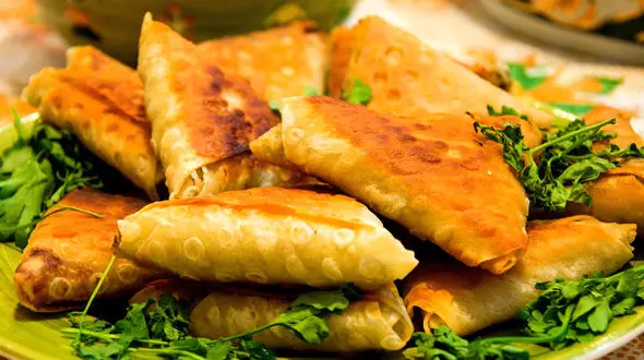 سمبوسه خانگی غذای فوری و رژیمی+دستور تهیه