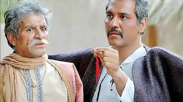  عکس / سفر در زمان/ «شیرفرهاد و بلقیس» در پشت صحنه سریال شب های برره؛ سال 84