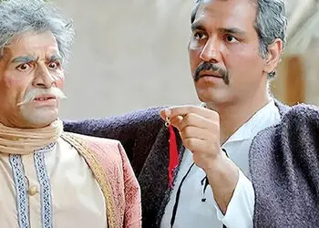  عکس / سفر در زمان/ «شیرفرهاد و بلقیس» در پشت صحنه سریال شب های برره؛ سال 84