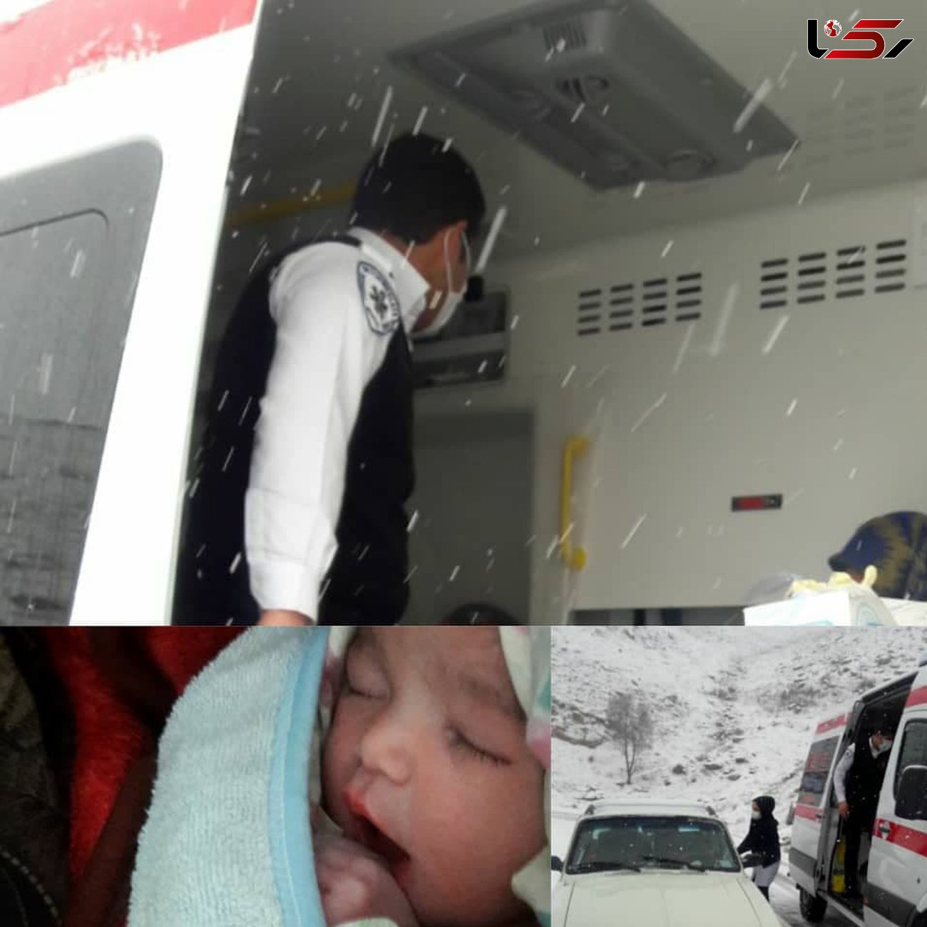 

تولد لاکچری نوزاد تبریزی در آمبولانس + عکس