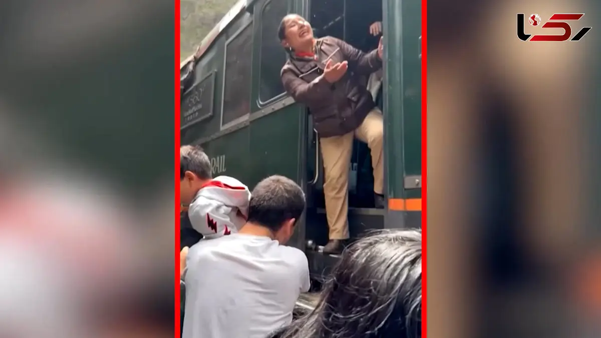 فیلم تصادف دو قطار در راه آهن ماچو پیچو