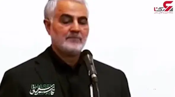 عصبانیت سردار سلیمانی از رفتار نه چندان خوب با فرزند شهید+فیلم