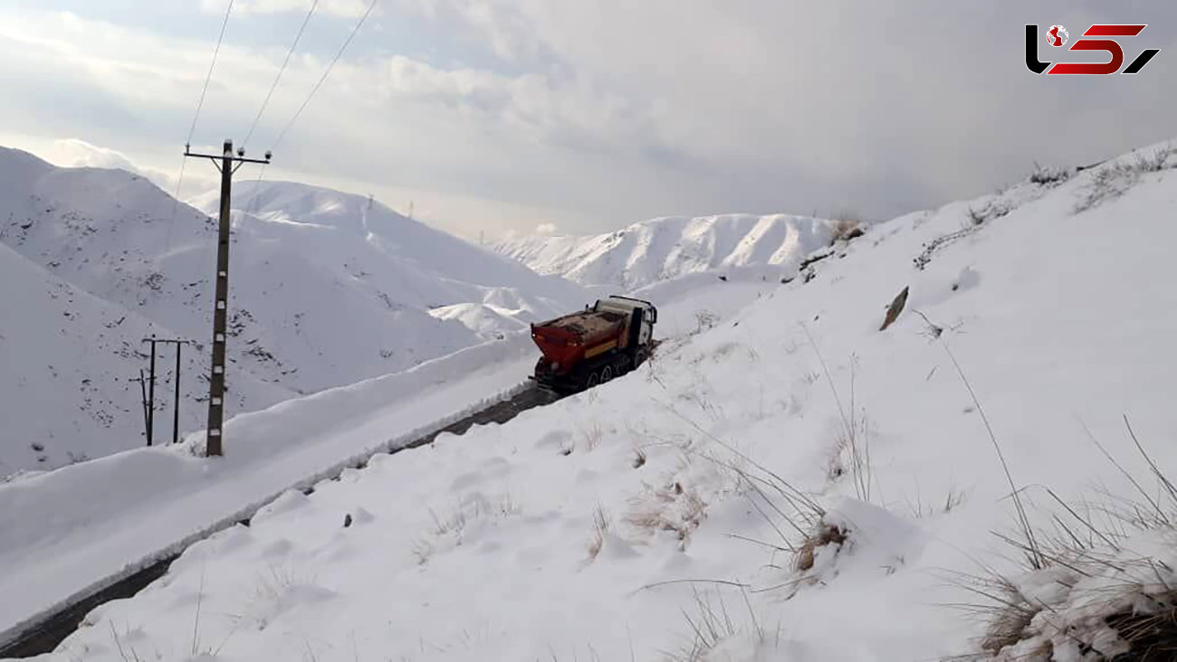 هزار کیلومتر از راه های استان تهران برف روبی شد