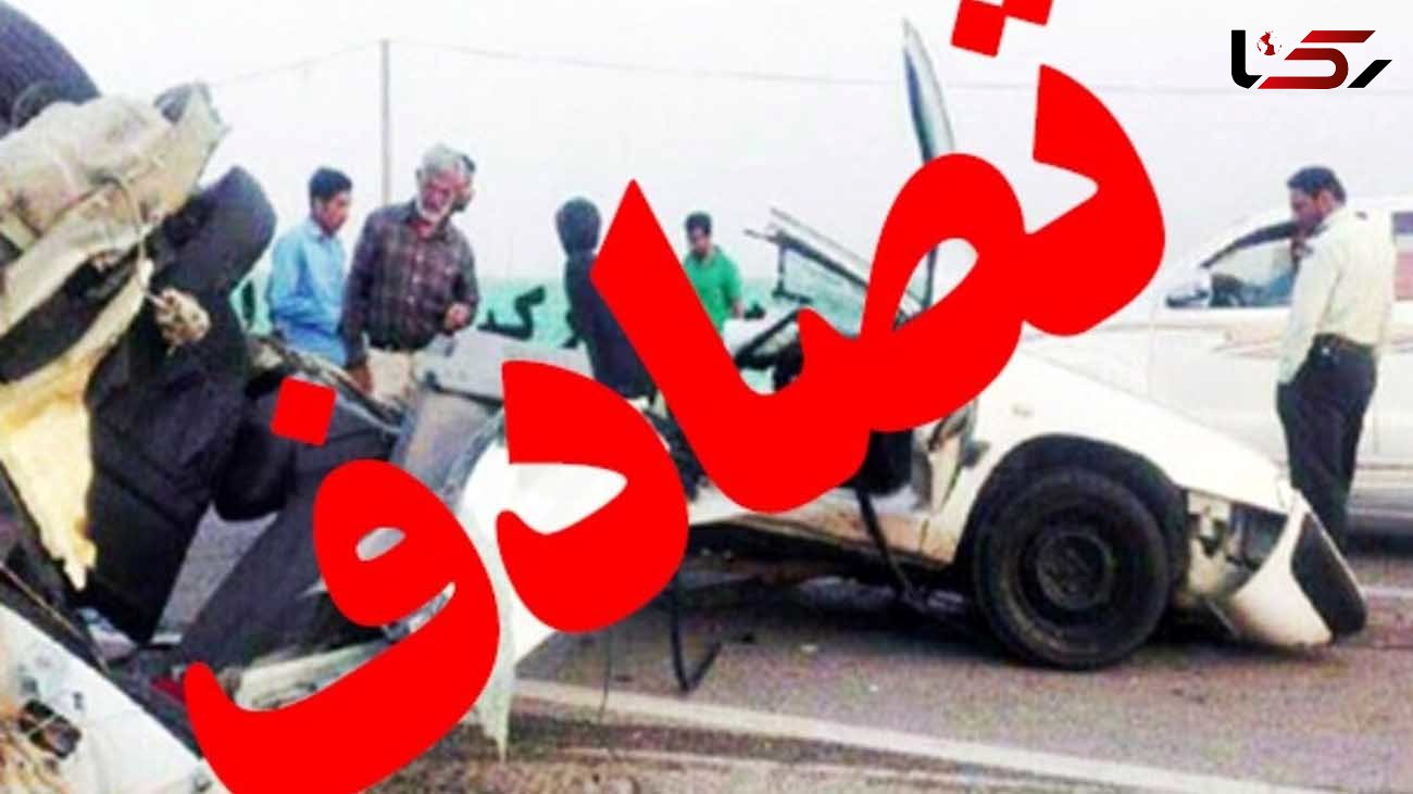 تصادف مرگبار پژو و کامیون در گیلان
