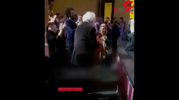 فیلم رقص سرخوشانه محمود دولت آبادی در انتهای کنسرت لیان 