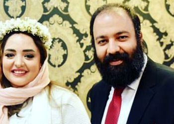 فیلم / علی اوجی: شب عروسیم رفته بودم ونیز فیلم ببینیم ... اصلا یادم رفته بود/ نرگس محکم ..../ منم جای نرگس بودم ....