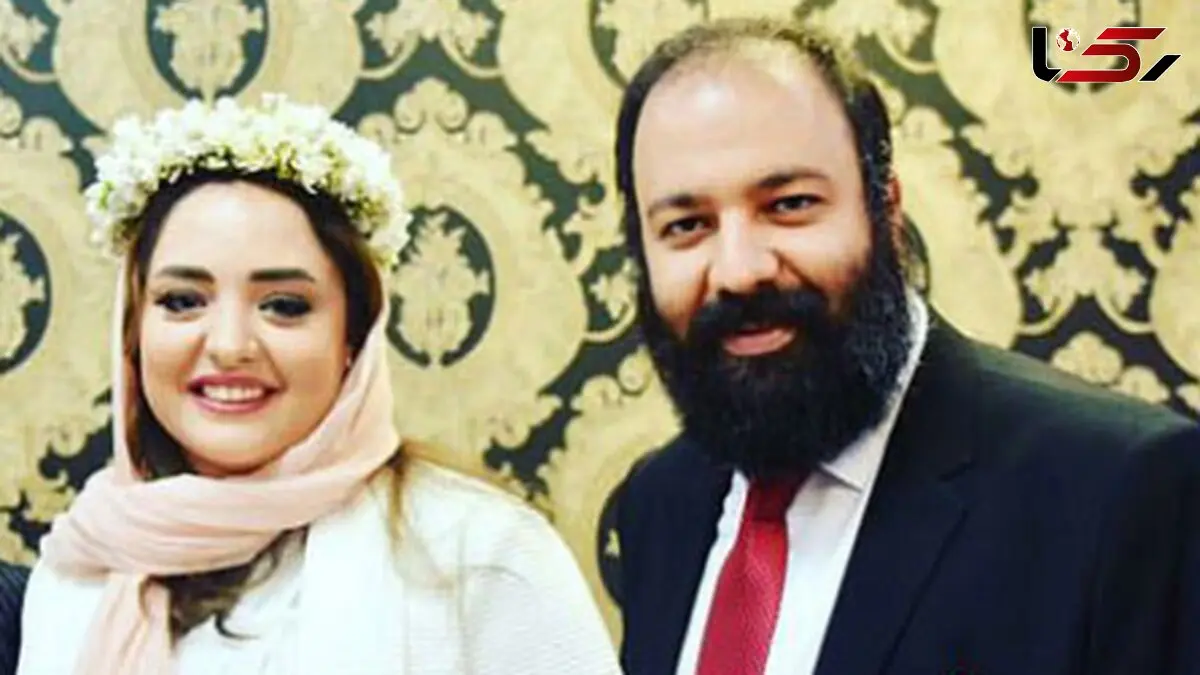 فیلم / علی اوجی: شب عروسیم رفته بودم ونیز فیلم ببینیم ... اصلا یادم رفته بود/ نرگس محکم ..../ منم جای نرگس بودم ....