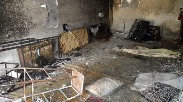 انفجار مهیب گاز در نهاوند + تصاویر