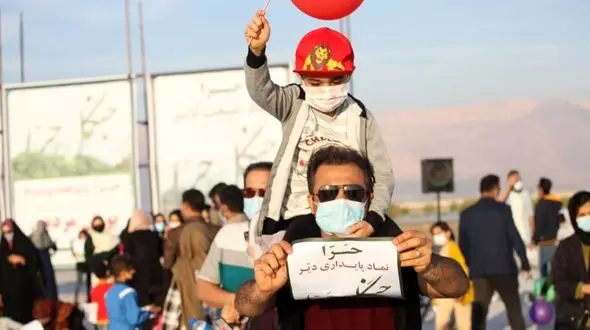 اتحاد مردمی  برای نجات جنگل حرّا + عکس