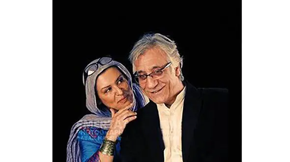 فیلم عاشقانه احساسی  مالکِ دلدادگان با همسر واقعی اش ! /  مسعود رایگان شوهر دوم رویا تیموریان