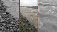 فیلم جاری شدن رودخانه در کهنوج