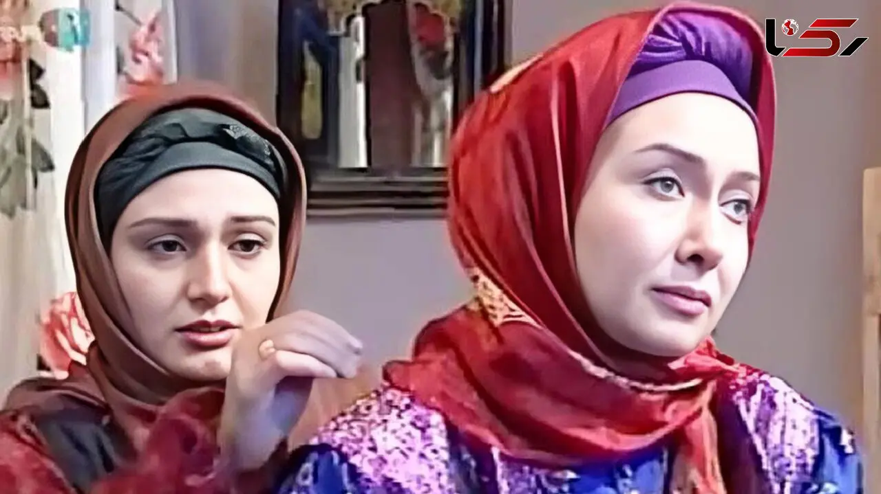 عکس دیده نشده شوخ طبعی کتایون ریاحی در پشت صحنه سریال پس از باران / خانم بس در سال 79 زیباترین خانم بازیگر ایران شد !