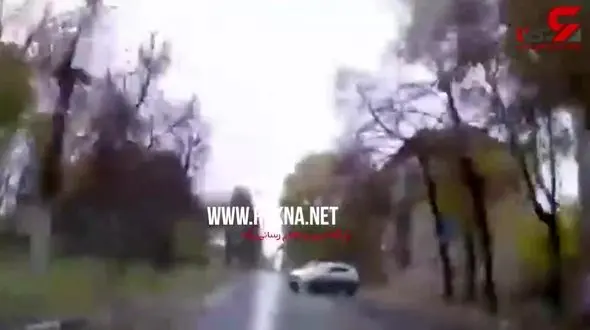 عاقبت سبقت ناگهانی در خیابان دو لاینه + فیلم 