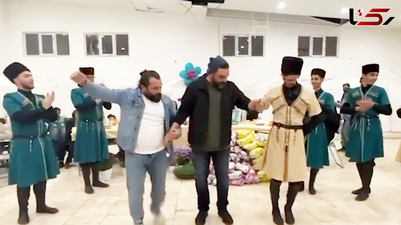 فیلم رقص آذری احسان علیخانی در میان زلزله زدگان خوی / آفرین به این مرد!