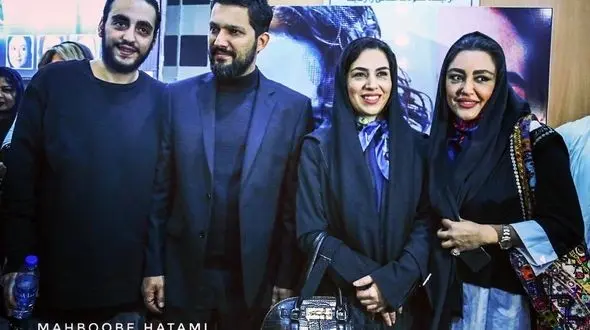 تیپ جالب شقایق فراهانی، حامد بهداد و تینا پاکروان در اکران مردمی نیمه شب اتفاق افتاد +عکس 