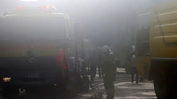 آتش سوزی پاساژ سرشناس در شهرری / صبح امروز رخ داد 