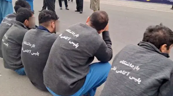 فیلم / گزارش خبرنگار رکنا از دستگیری سارقان و مالخران در طرح ضربتی پلیس
