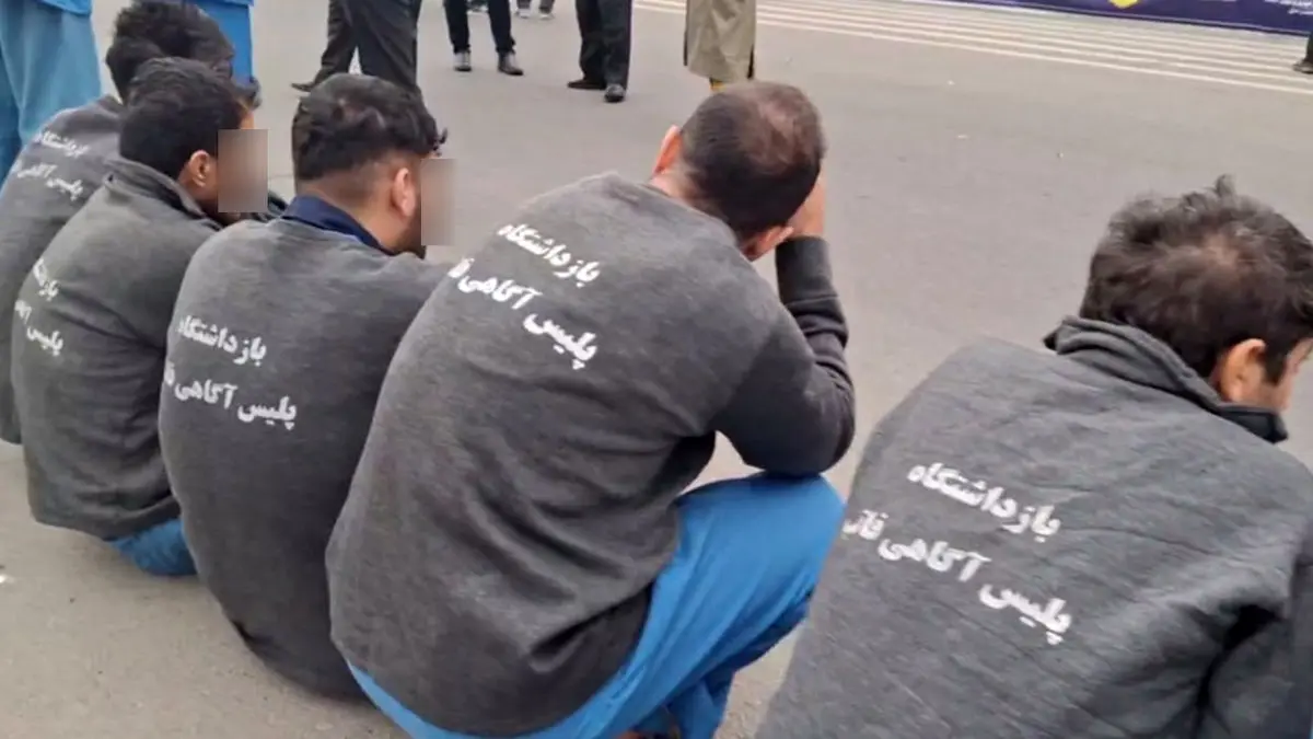 گزارش خبرنگار رکنا از دستگیری سارقان و مالخران در طرح ضربتی پلیس