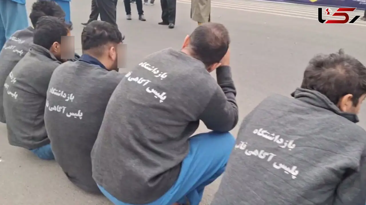 فیلم / گزارش خبرنگار رکنا از دستگیری سارقان و مالخران در طرح ضربتی پلیس