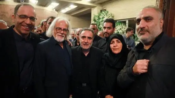 تصاویر مراسم ترحیم برادر سید مصطفی تاج‌زاده؛ متن و حاشیه‌ها