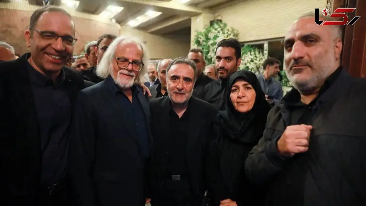 تصاویر مراسم ترحیم برادر سید مصطفی تاج‌زاده؛ متن و حاشیه‌ها