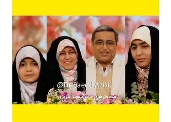 فیلم/ دکتر عزیزی؛ تو مدرسه دخترم اونقدر بچه‌ها رو خندوندم به دخترم میگفتن خوشبحالت یه دلقک تو خونه دارین، بابات خیلی گوگولیه 