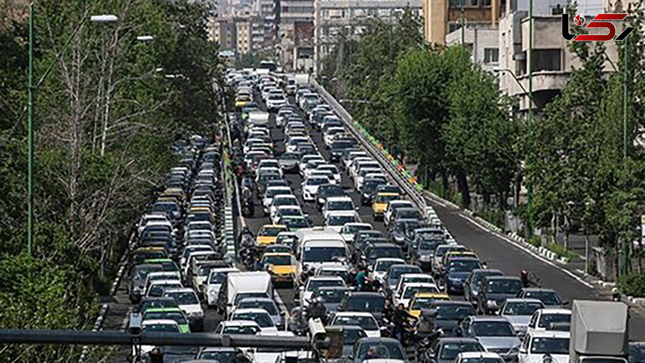 وضعیت ترافیک معابر تهران روز شنبه 8 خرداد ماه 