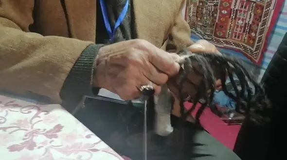 بافت کلاسنگ سلاح سبک دست ساز ایل سنگسر 