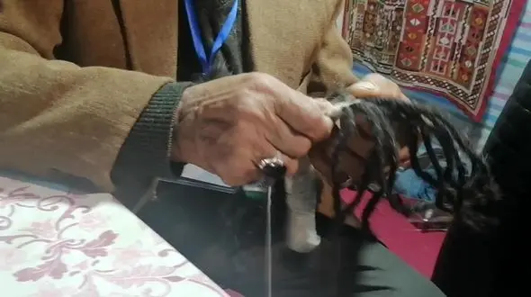 بافت کلاسنگ سلاح سبک دست ساز ایل سنگسر 