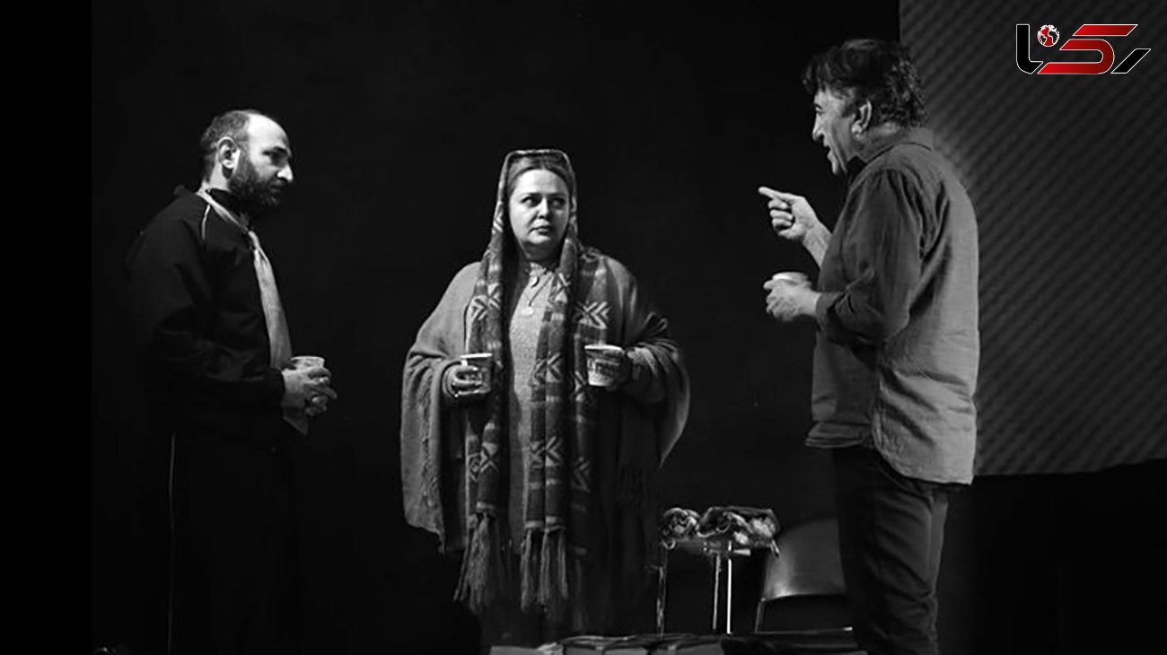 همکاری رضا کیانیان با پسرش در یک تئاتر +عکس