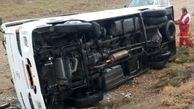 حادثه خونین در سمنان / 16 زخمی در تصادف مینی بوس با کامیونت