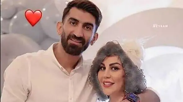 فیلم پیاده روی عاشقانه و دونفره علیرضا بیرانوند و اکرم بانو در خیابان خلوت/ علیرضا یار خوبم است !