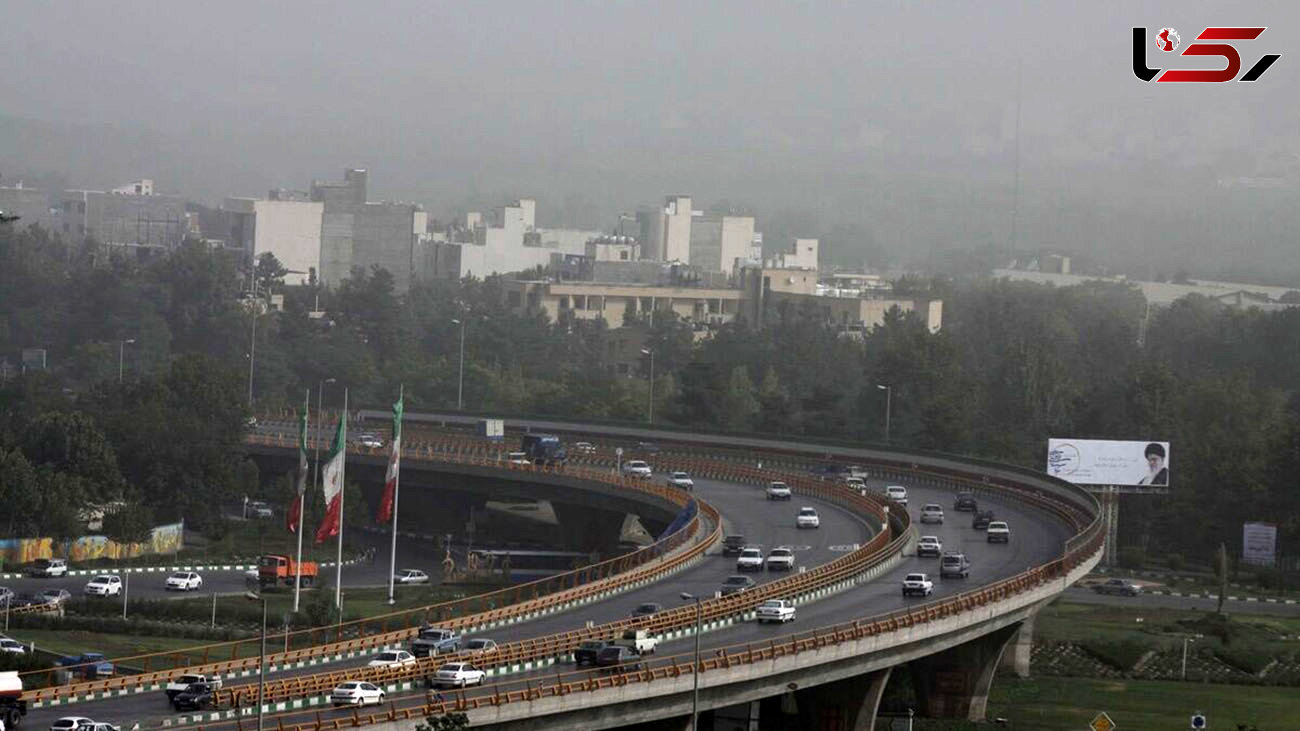 کیفیت هوای تهران در وضعیت خطر