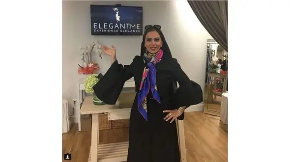 تینا با لباسی خاص در کانادا