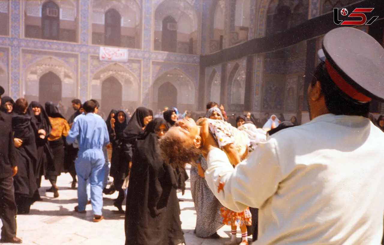 انفجار بمب در حرم امام رضا (ع) + عکس 