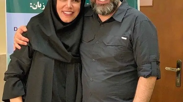 تصویر دیده نشده رضا رشیدپور در کنار خواهرش