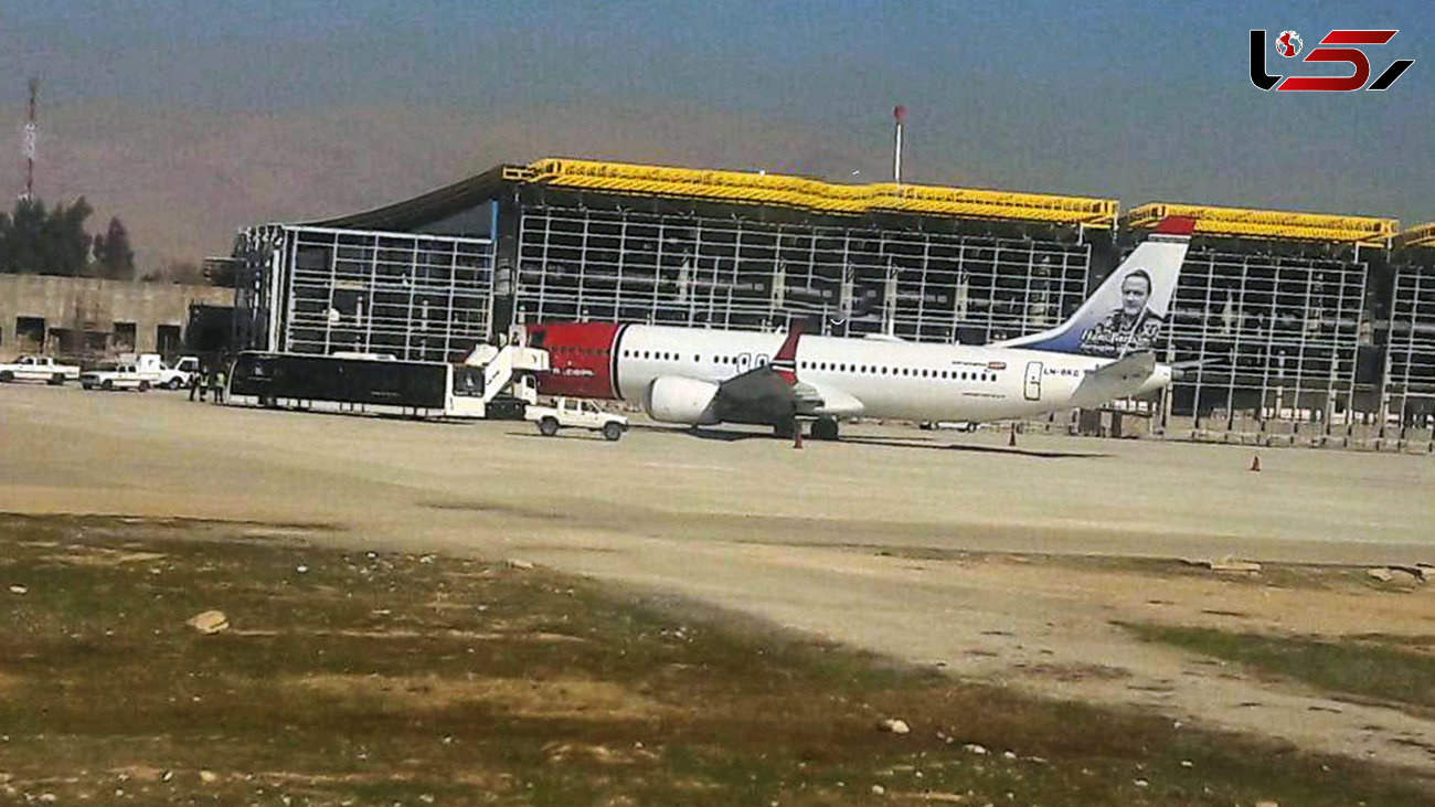 هواپیمای مسافری مسیر دبی- نروژ در آسمان شیراز موتورش را از دست داد +عکس