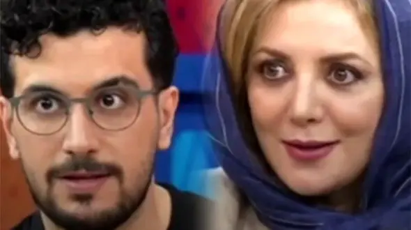فیلم/ رویا میرعلمی: من طرفدار تیمی هستم که بازیکنانش خوشگل باشن / قیاسی از حرف های خانم بازیگر متعجب شد