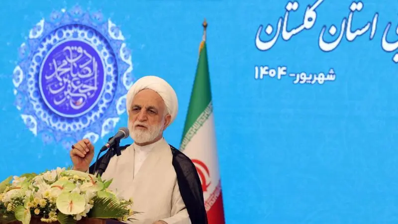 حجت‌الاسلام والمسلمین محسنی اژه‌ای در دیدار با کارکنان دستگاه قضایی استان گلستان