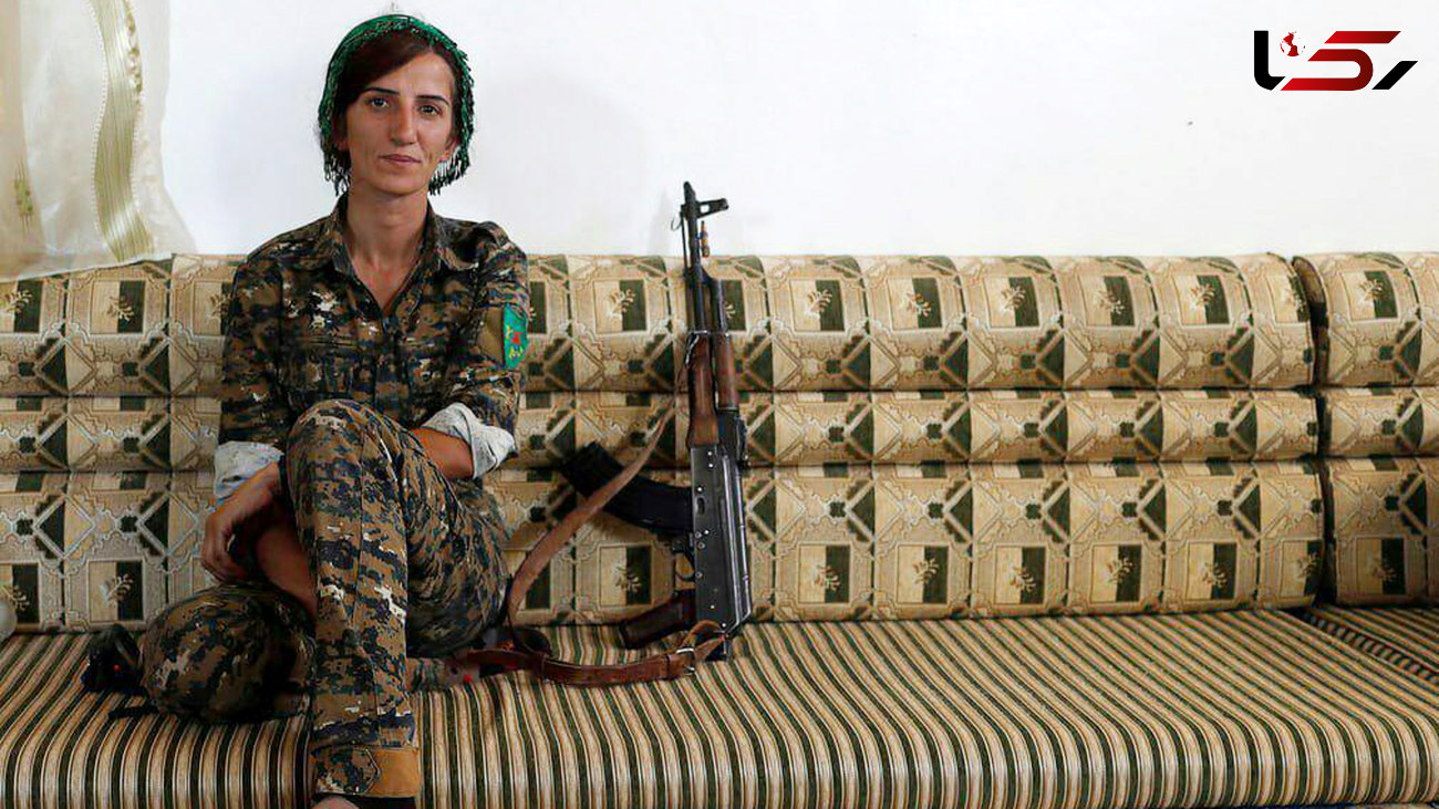 داعشی ها از این زن کرد وحشت دارند! +عکس