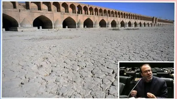 روایت نماینده اصفهان از حکمرانی غلط بر زاینده رود/ نیمی از آب خروجی سد زاینده رود گم می‌شود!+فیلم