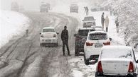 فیلم / آخرین وضعیت بزرگراه قزوین - زنجان پس از بارش شدید برف