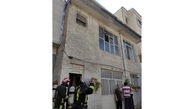 آتش سوزی خانه 2 طبقه در شیراز / ساکنان نجات یافتند