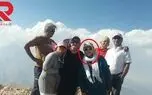 یک شبانه روز در میان کوهها و گرگها /  گفته های دختر کوهنوردی که در مسیر قله لوراک گم شد