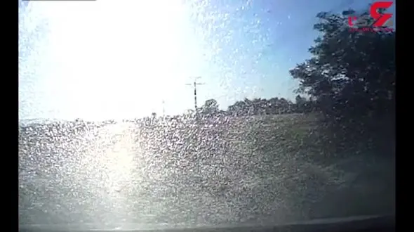 تصادف شاخ به شاخ و مرگبار دو خودرو سواری + فیلم