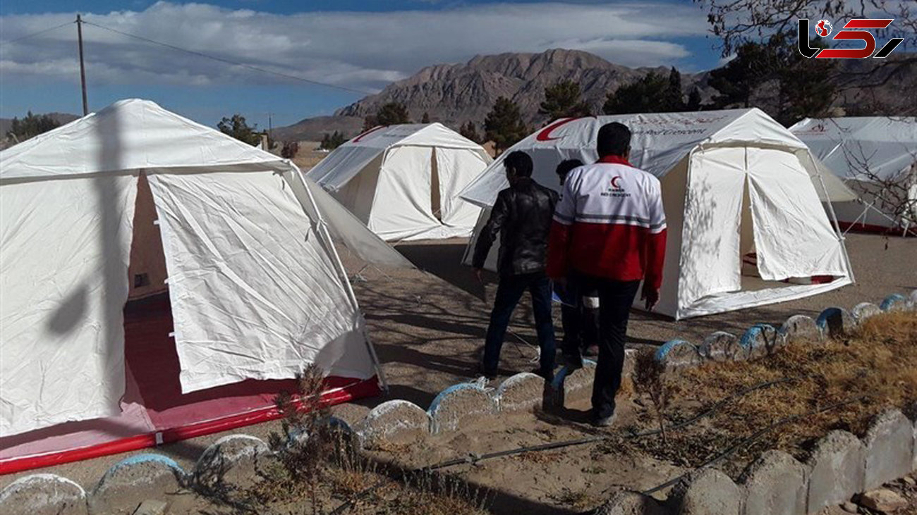 ۱۰۰۰ خانوار در کوهبنان کرمان اسکان اضطراری شدند